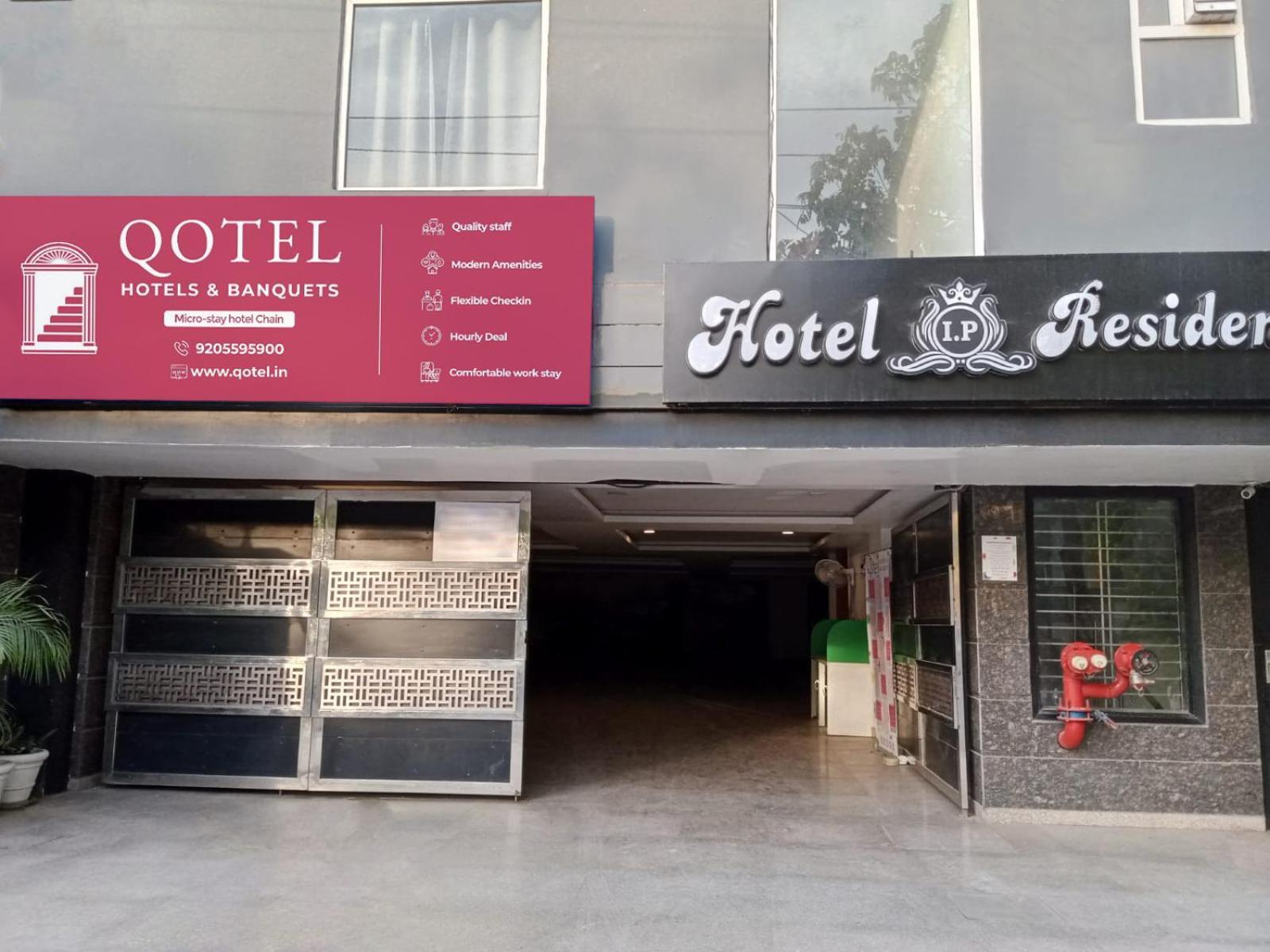 Qotel Hotel Ip Residency East Delhi Preet Vihar New Delhi Buitenkant foto